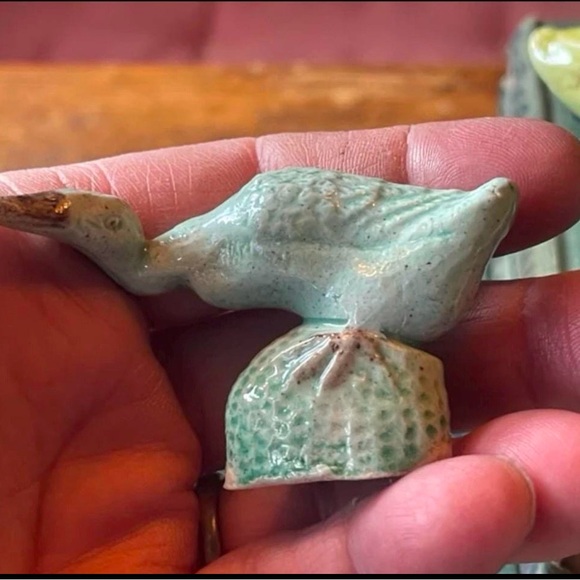 5 vintage German small duck figurines- free shipping - Picture 8 of 10